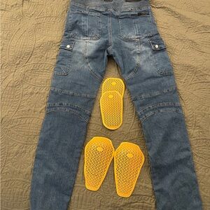 NBT motorcycle jeans with hip and knee protective Pads